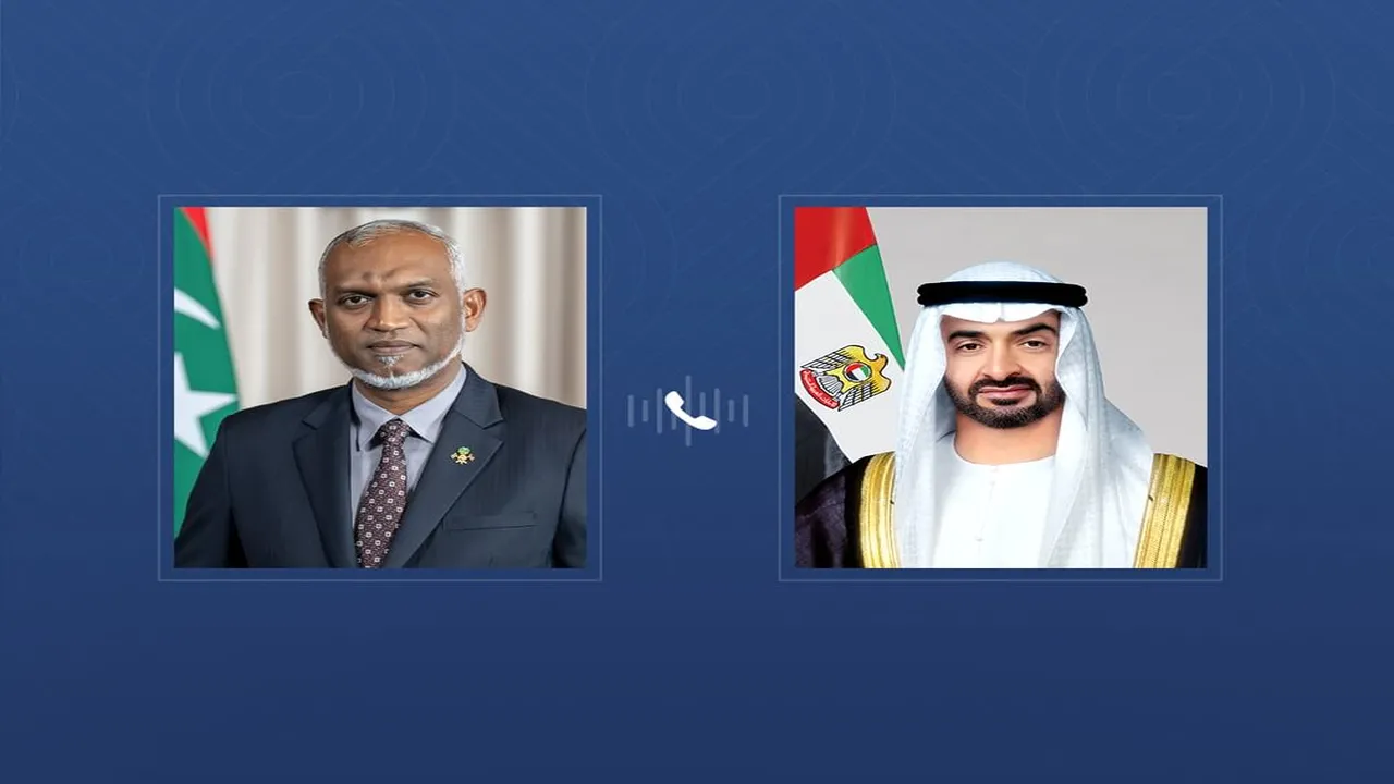 مباحثات هاتفية بين رئيس الدولة ورئيس المالديف تتناول مستجدات الأوضاع الإقليمية الراهنة